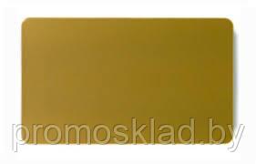 Металлический бейдж под сублимацию золото 76х51 мм - фото 1 - id-p106442649