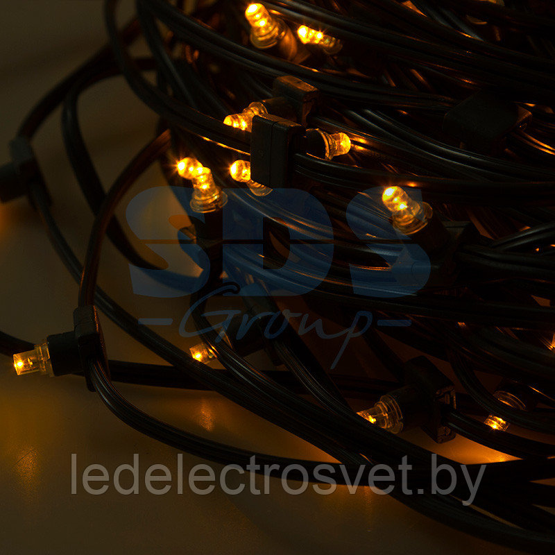 Гирлянда "LED ClipLight" 12V 300 мм, цвет диодов Желтый - фото 1 - id-p106503607