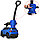 3288B Машинка-каталка детская Chi Lok Bo "Мерседес AMG" синий с родительской ручкой, фото 6