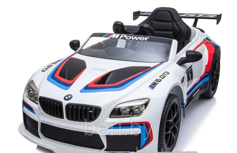 668W Электромобиль Chi Lok Bo BMW M6 GT3  белый, пульт управления