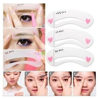 Трафареты для бровей Mini Brow Class (3 шт в уп.) - фото 2 - id-p70126618