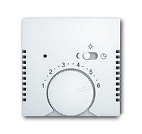 Терморегулятор теплого пола ABB Basic 55, альпийский белый 1032-0-0498 + 1710-0-3867