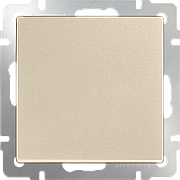 W1112011/ Выключатель одноклавишный проходной (шампань)
