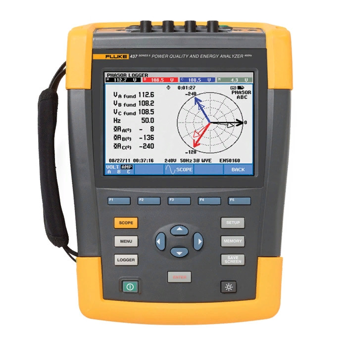 FLUKE 437 II Анализатор качества электроэнергии