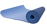 Коврик для фитнеса и  йоги ПРОФИ ,цвет уточняйте, ТРЕ  180*80*0,6см, фото 4
