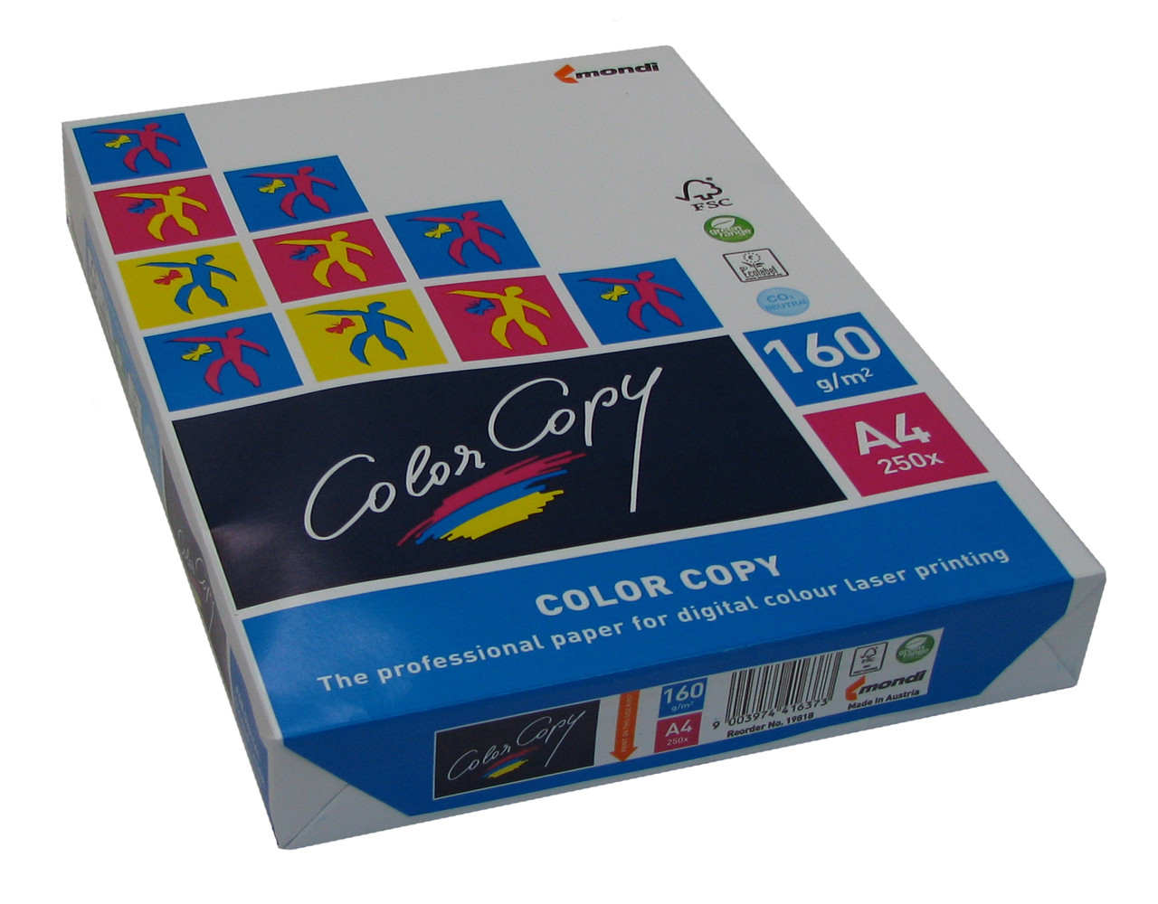 Бумага Color Copy, 160 г/м2, А4 (Цена с НДС)