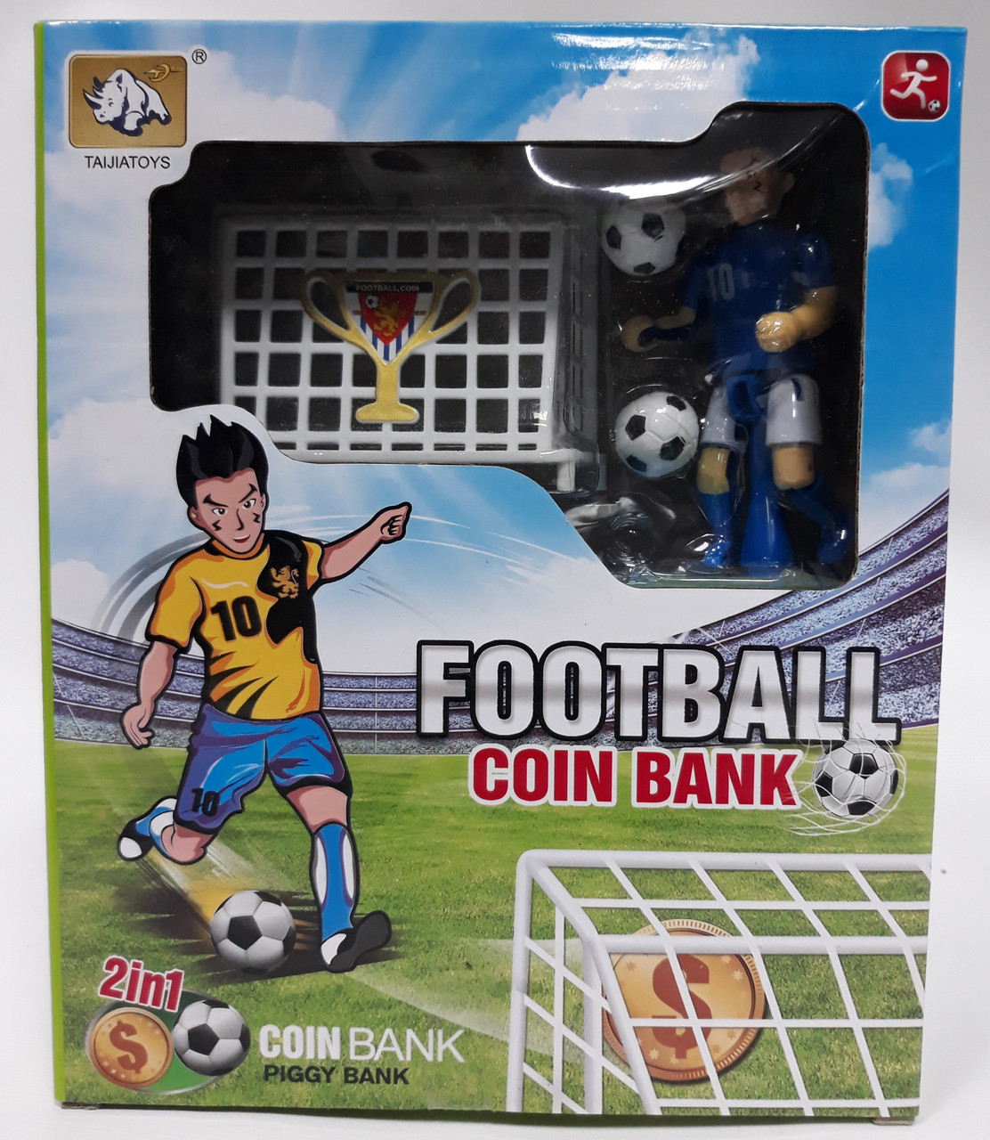 Интерактивная копилка Футболист Football Coin Bank - фото 2 - id-p106613045