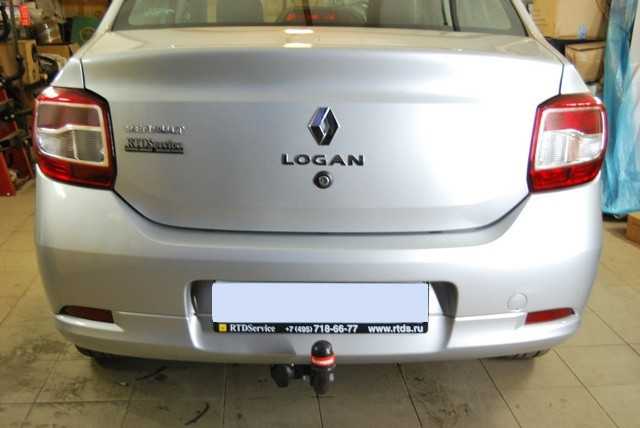 Фаркоп Bosal на Renault Logan II sedan (2014-2018-н.в.) (без электрики) - фото 5 - id-p106602008