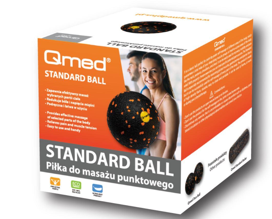 Мяч для фитнеса 8 см., Qmed Standard Ball - фото 2 - id-p106674281