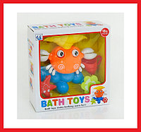 9903 Игрушка для купания Bath Toys "Краб-фонтан", 29х10х27 см, игрушка-водопад, игрушка для игры в ванной