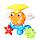 9903 Игрушка Крабик для купания Краб-фонтан, 29х10х27 см, игрушка-водопад, игрушка для игры в ванной, фото 4