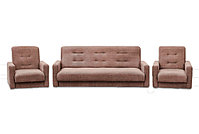 Комплект Лондон - 2 (диван, 2 кресла + 2 подушки в подарок), фото 3
