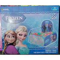 Игровая палатка сухой бассейн Frozen 100 шариков 2025B