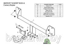 Фаркоп для BMW X3 (F25) с 2010