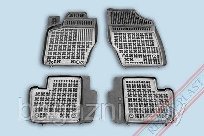Коврики резиновые к Citroen C4 2004-2010/ C4 II c 2011 Rezaw Plast