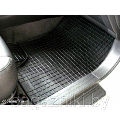 Коврики резиновые к Ford Transit 2000-2012 (2/3 Seats) Petex 1 ряд