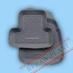 Коврики резиновые к Nissan Almera N16 (00-06) Rezaw Plast - фото 1 - id-p106688673