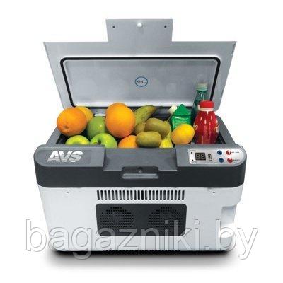 Автомобильный холодильник AVS CC-24WBC (24л) 12/24/220 В охлаждение-подогрев (от -2 до +65) - фото 1 - id-p106689622