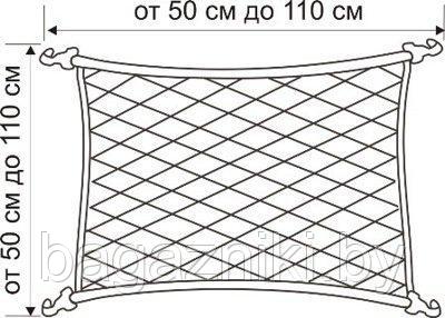 Сетка в багажник напольная 005