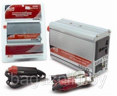 Автомобильный инвертор AVS Energy 600W 12/220 V (+ - 10%) - фото 1 - id-p106689674