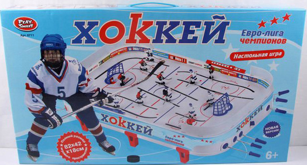 Настольная игра "Хоккей" арт. 0711 (42х82х18) - фото 1 - id-p106692127