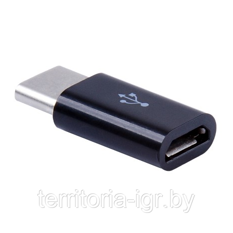 Адаптер Type-C - micro USB BMC-601 черный Blast - фото 2 - id-p106738102