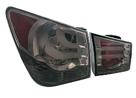 CHEVROLET CRUZE Седан `09- ,фонари задние, «BMW F Series Style», светодиодные, тонированные