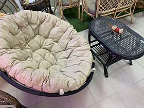 КОМПЛЕКТ кофейный  "Papasan 02/15" (цвет венге матовый)