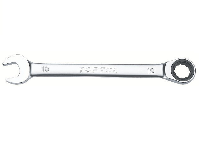 Ключ комбинированный 9мм с трещоткой TOPTUL (AOAA0909) - фото 1 - id-p106742093