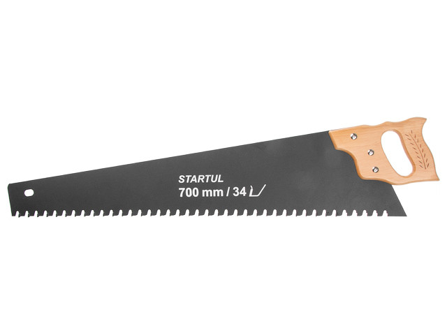 Ножовка по газобетону 700мм 17 зубьев с напайками STARTUL MASTER (ST4084-17) (по пенобетону) - фото 1 - id-p106743297