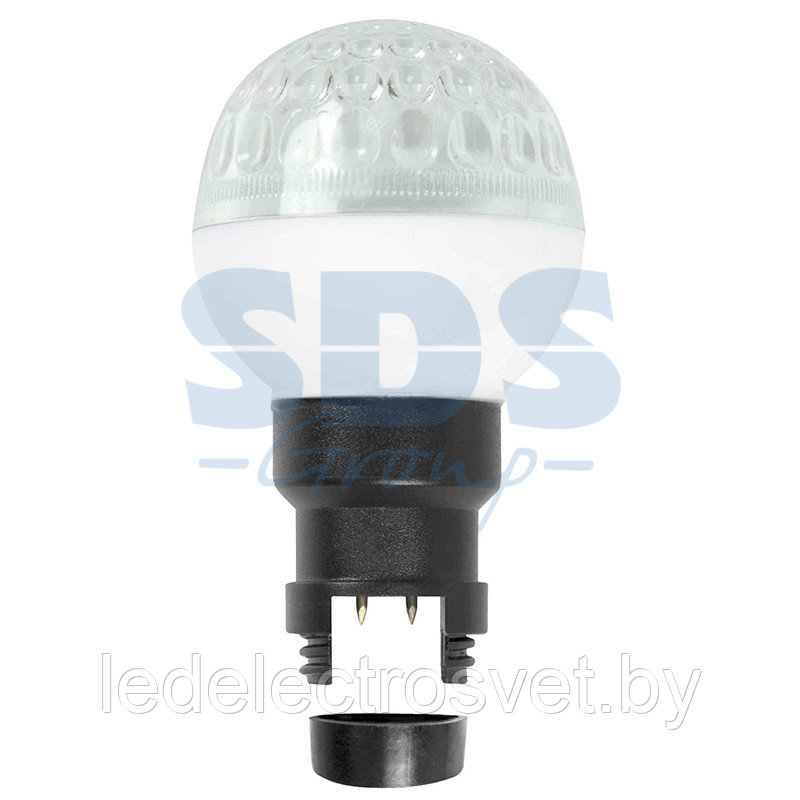 LED Лампа строб вместе с патроном для белт-лайта Ø50мм белая - фото 1 - id-p106753279