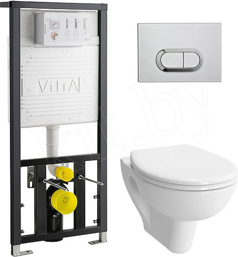 Комплект инсталляции и унитаза Vitra S20 Rim-ex