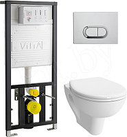 Комплект инсталляции и унитаза Vitra S20 Rim-ex