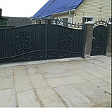 Ворота въездные кованые, фото 2