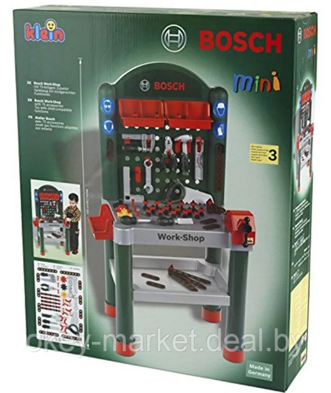 Игровой набор Klein Мастерская Bosch 8320 - фото 3 - id-p106765180