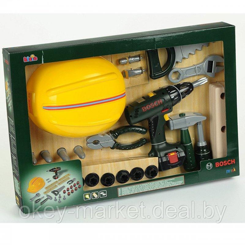 Игровой набор Klein с каской и шуруповертом Bosch 8418 - фото 6 - id-p106765388