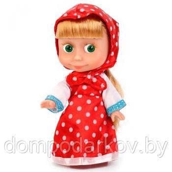 Кукла "Маша" в платье в горох, звуковые функции, 15 см