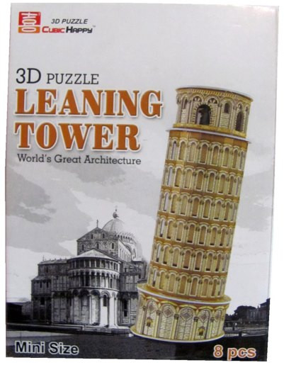 3D пазл Пизанская башня
