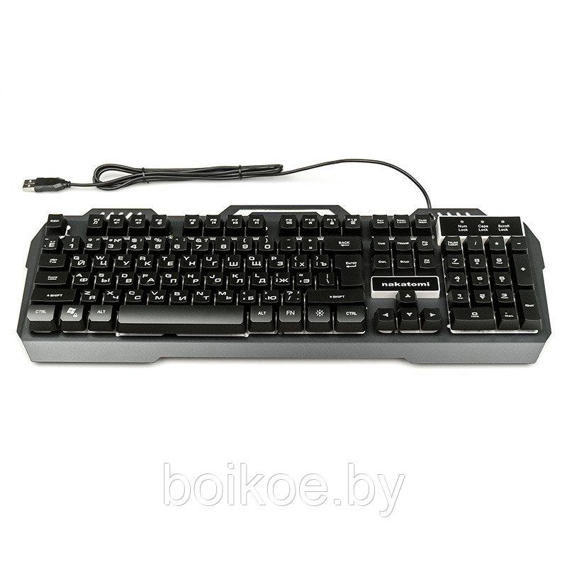Клавиатура KG-35U BLACK Nakatomi Gaming - фото 2 - id-p106799305