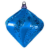 Елочная фигура "Алмаз", 20 см, цвет синий