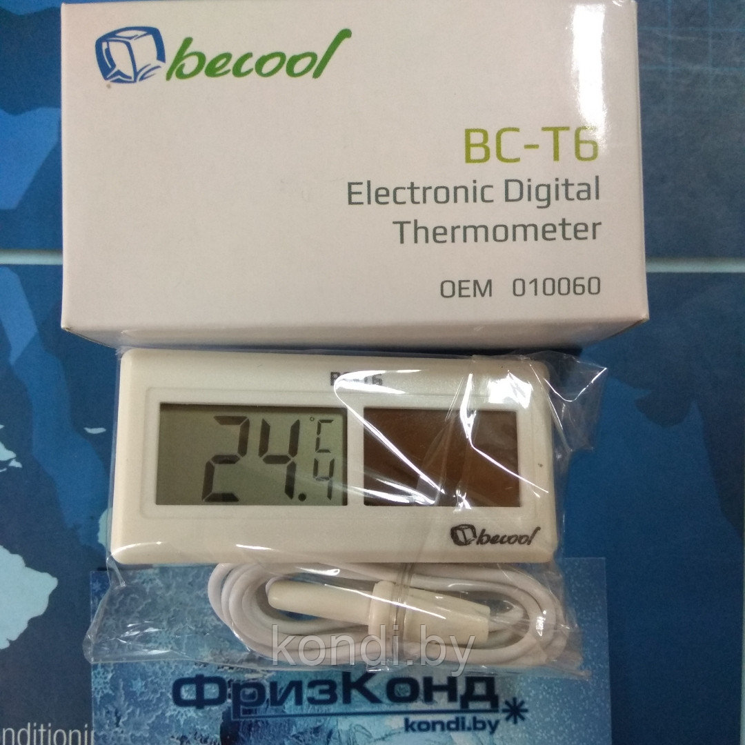 Термометр электронный на фотоэлементах Becool BC-T6 - фото 2 - id-p84995492