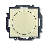 Светорегулятор поворотно-нажимной 60-400 Вт проходной ABB Basic 55, слоновая кость 6515-0-0843