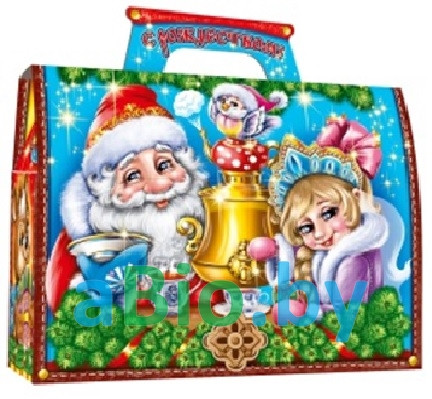Упаковка 1,3 кг, для конфет, новогодних подарков. Яркие рисунки! Высококачественный картон!!! - фото 1 - id-p6053501