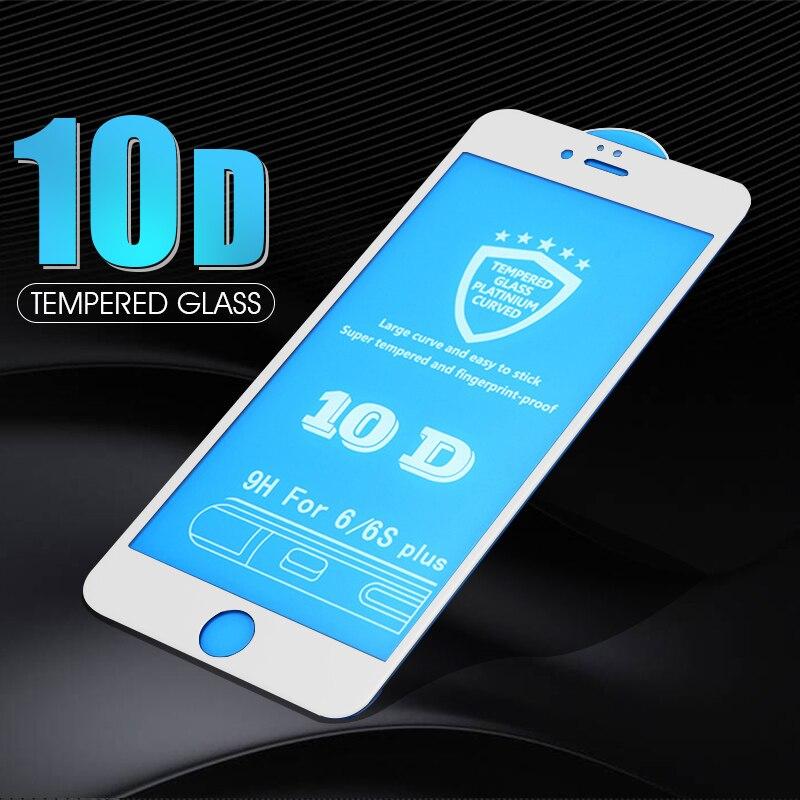 Защитное стекло (Glass 10D) в кейсе для Iphone - фото 2 - id-p106804987