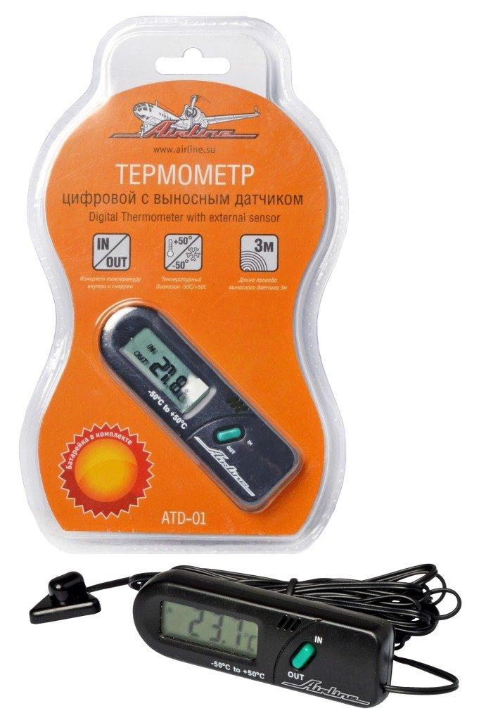Термометр цифровой с выносным датчиком(ATD-01) - фото 1 - id-p85127437