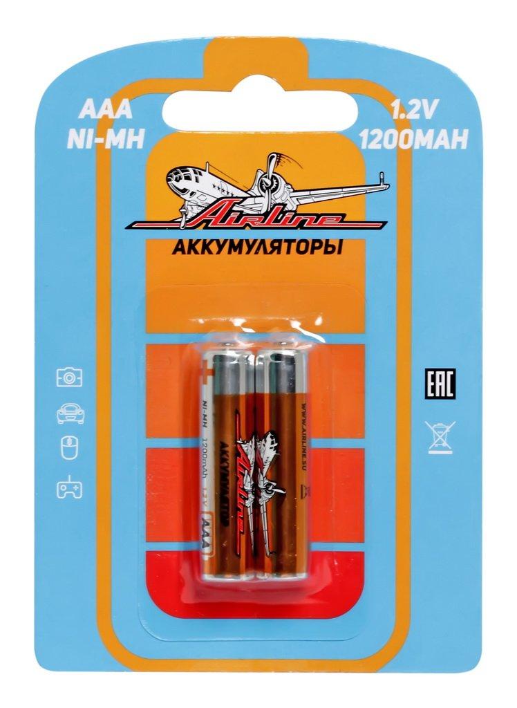 Батарейки AAA HR03 аккумулятор Ni-Mh 1200 mAh 2шт. (AAA-12-02)