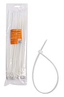 Стяжки (хомуты) кабельные 4,8*350 мм, пластиковые, белые, 100 шт.(ACT-N-12)