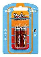 Батарейки AA HR6 аккумулятор Ni-Mh 1300 mAh 2шт. (AA-13-02)