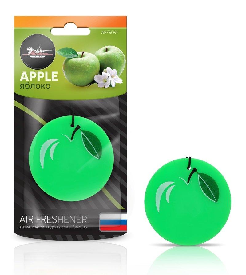 Ароматизатор подвесной пластик "Сочный фрукт" яблоко (AFFR091) - фото 1 - id-p85127271