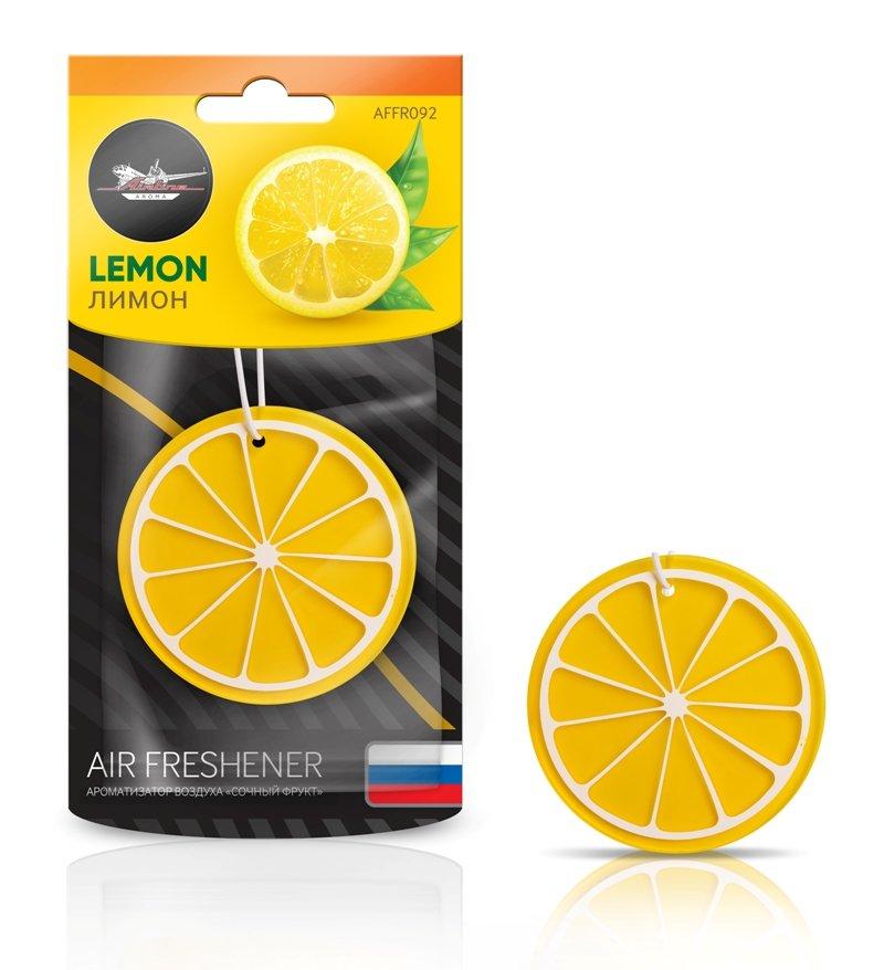Ароматизатор подвесной пластик "Сочный фрукт" лимон (AFFR092) - фото 1 - id-p85127272